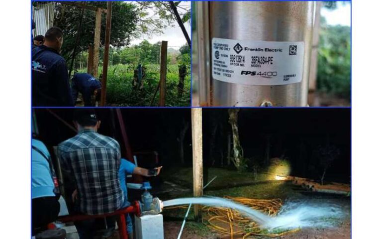 Enacal restablece el servicio de agua en comunidades de San Juan de Nueva Guinea