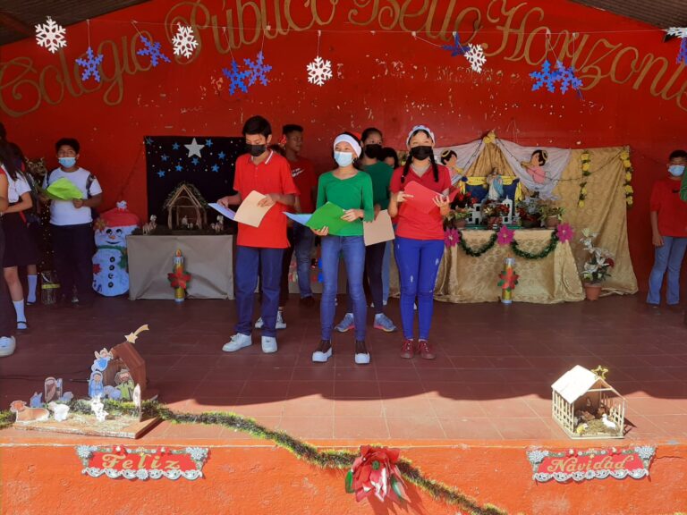 Colegio Bello Horizonte celebra a la Purísima Concepción de María