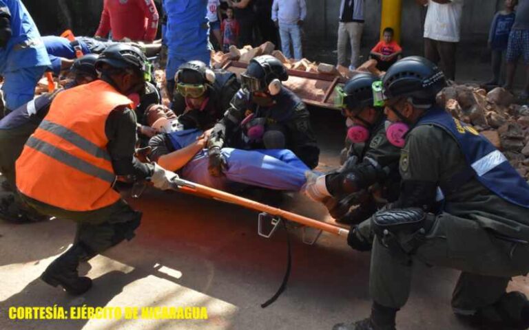 Ejército participó en el IV Ejercicio Nacional de Preparación para Proteger la Vida