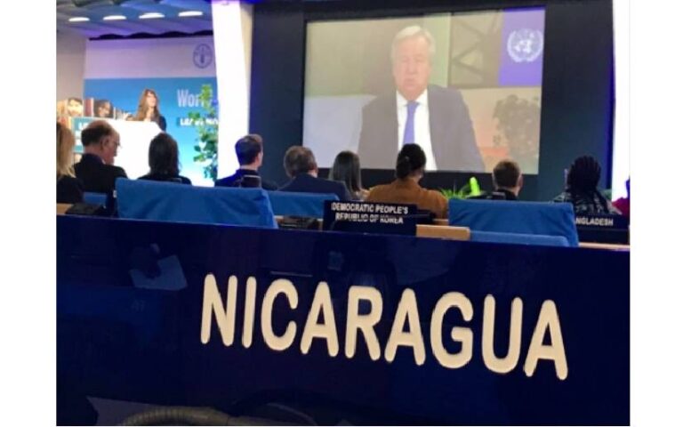 Nicaragua participa en ceremonia del Día Mundial de la Alimentación de la FAO
