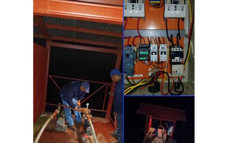 Enacal rehabilitó el sistema de agua en El Coral