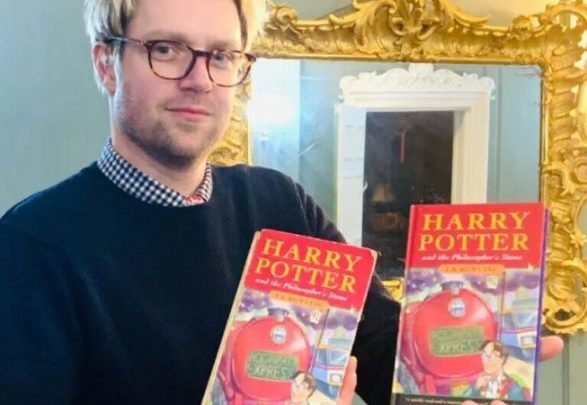 Compra un libro de Harry Potter por 1 euro y lo vende por 18 mil euros