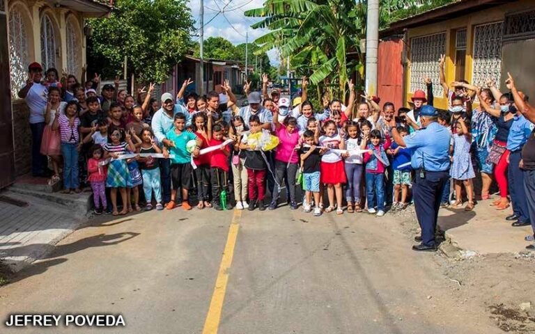 Continúan entregando obras de progreso en Nicaragua