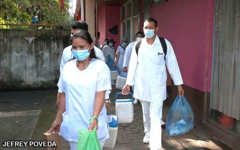 Vicepresidenta de Nicaragua  destaca actividades en el sector salud