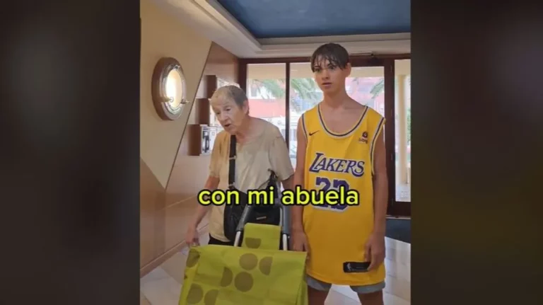 Nieto describe de manera chistosa lo que significa acompañar a su abuela