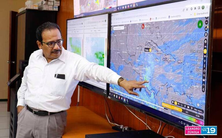 INETER pronostica lluvias en algunas zonas