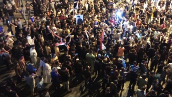 Protestas en Irak obliga a suspender jornada laboral
