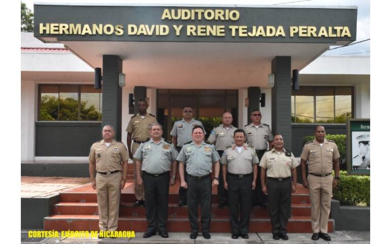 Ejército de Nicaragua en LIX Reunión Ordinaria del Comité Ejecutivo de la CFAC