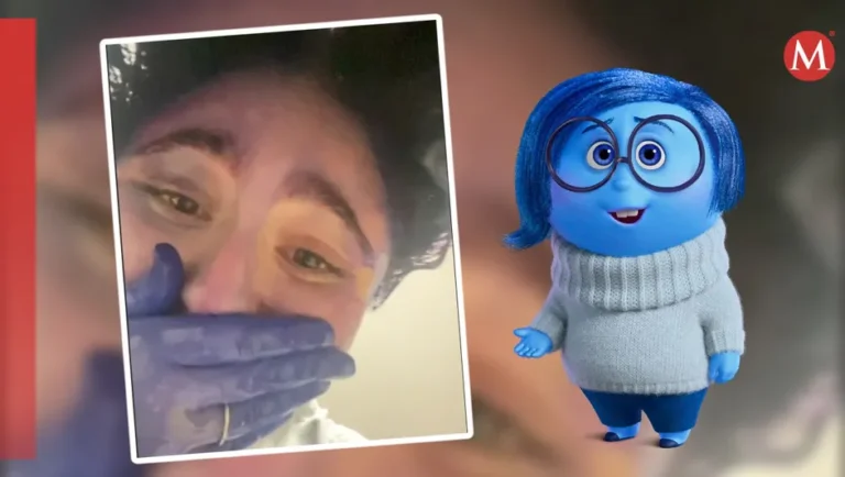 Joven intenta pintarse el pelo y termina manchada de cara y manos