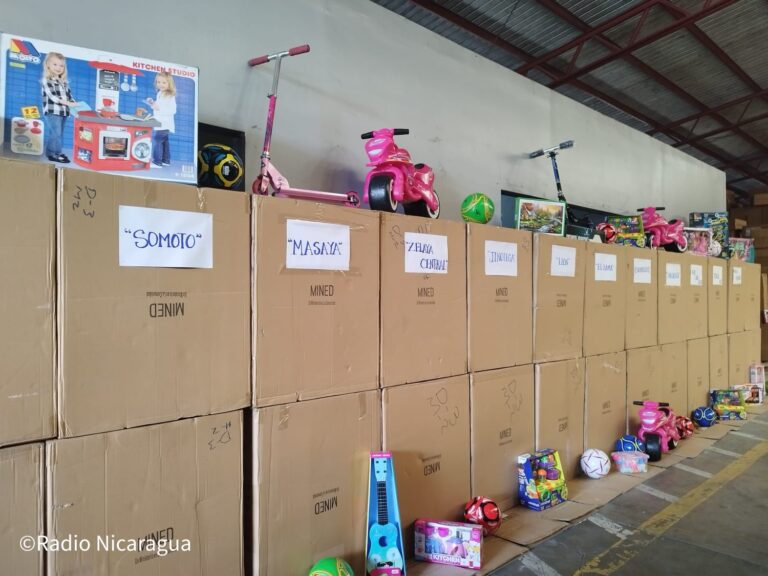 Mined iniciará traslado de juguetes esta semana