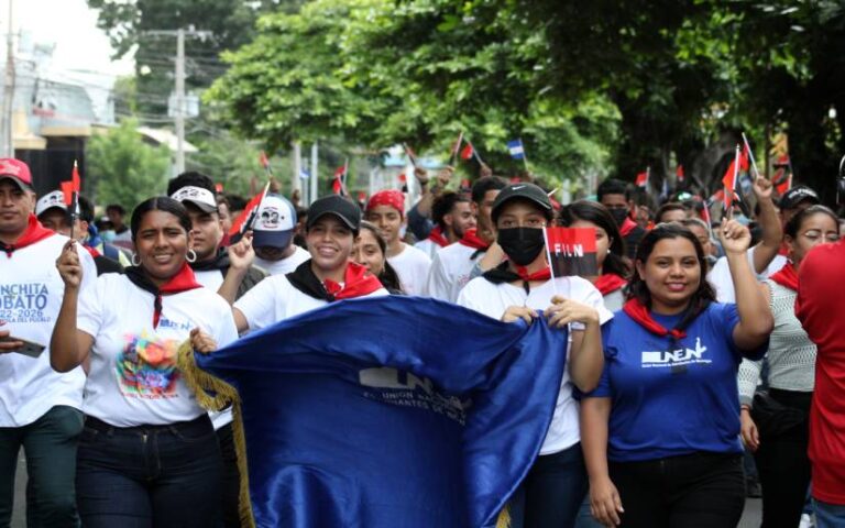 JS celebra Día Nacional del Estudiante Nicaragüense