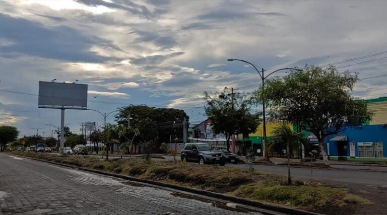 Una vaguada genera lluvias en Nicaragua
