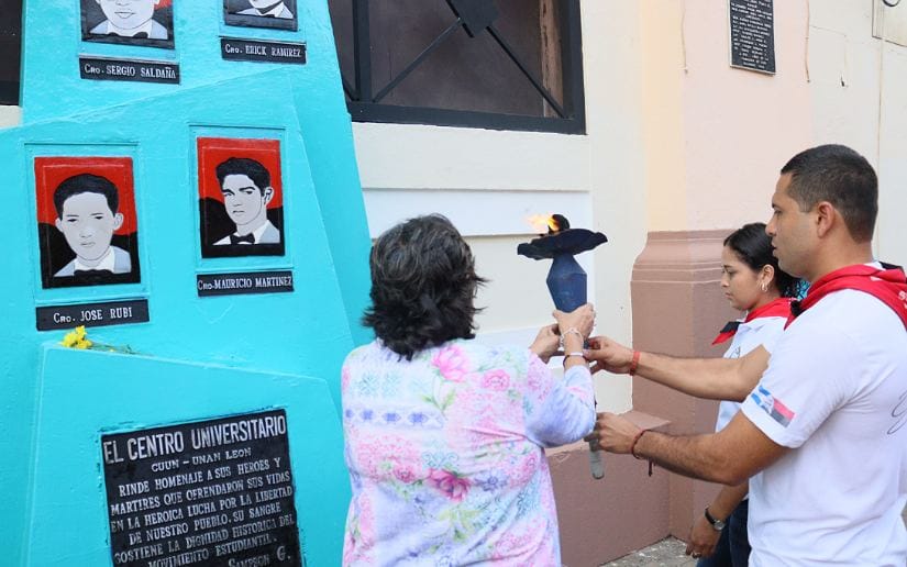 León conmemora Gesta Heroica de los Héroes y Mártires del 23 de Julio.