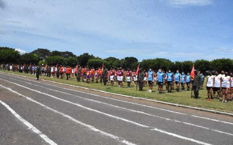 Ejército de Nicaragua inaugura el XXIV campeonato de atletismo