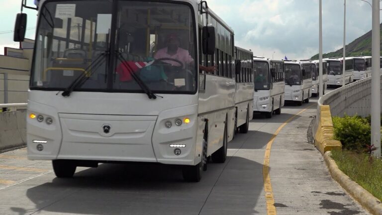 Nicaragua recibe 150 nuevas unidades de buses