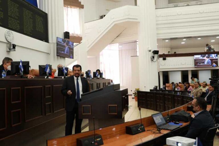 INE presenta informe de gestión ante Asamblea Nacional