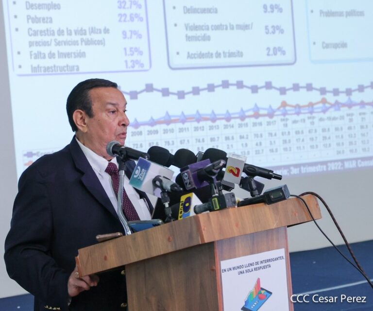 Presentan opinión de las familias sobre situación del país para los próximos 6 meses