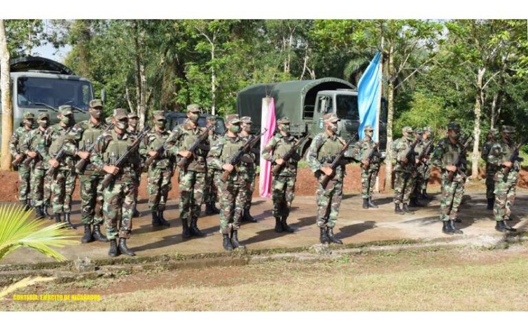 Ejército de Nicaragua lanza Plan de Protección de Cosecha Cafetalera en Nueva Guinea