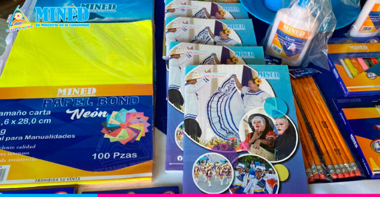 Avanza la entrega de paquetes escolares en Nicaragua