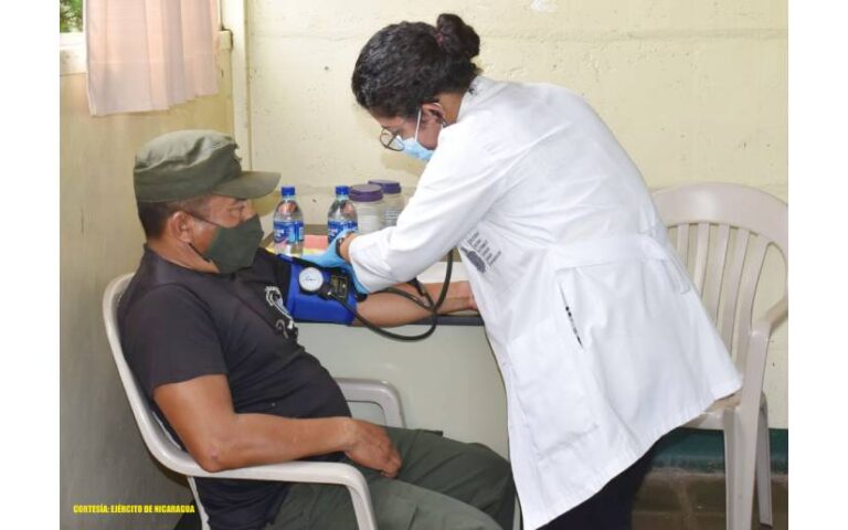 Ejército de Nicaragua desarrolla jornada de donación voluntaria de sangre