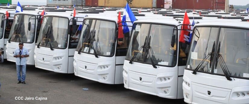 Daniel encabezará acto de entrega de 400 nuevos buses chinos