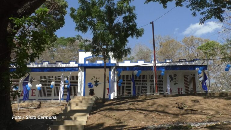 Inauguran centro escolar en la comunidad El Remate, en Rivas