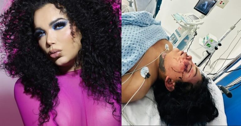 Paolita Suarez recibe tremenda golpiza