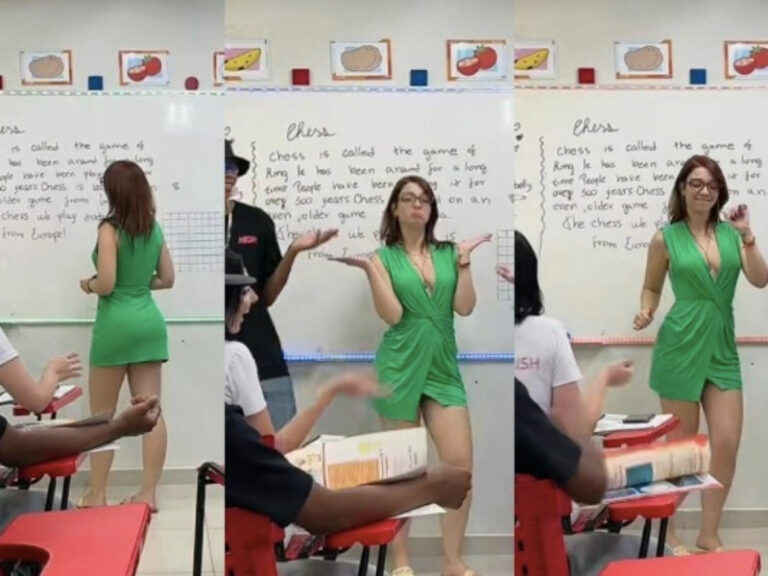 Despiden a sexy maestra por bailar con sus alumnos