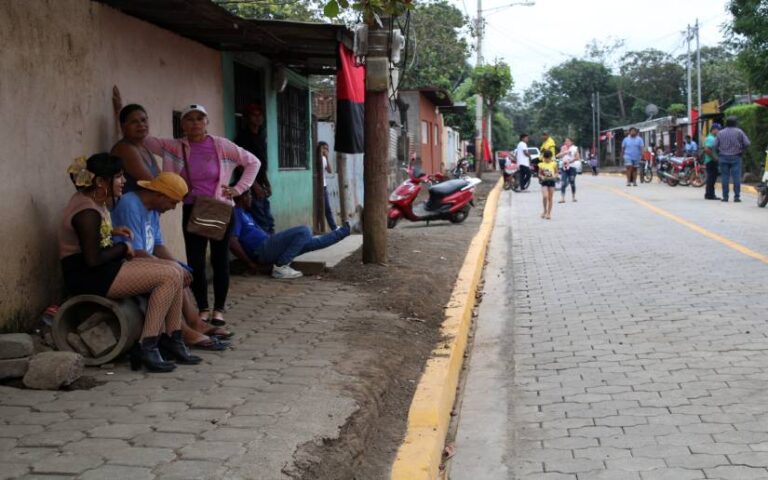 Inauguran Calles para el Pueblo en la zona 9 de Ciudad Sandino