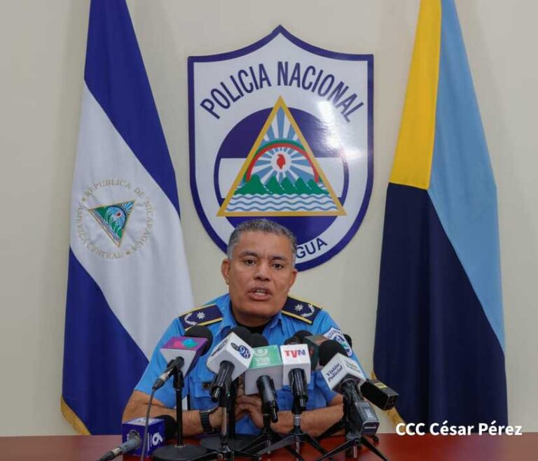 Policía Nacional presenta resultado de accidentes de tránsito