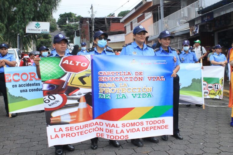 Promueven una Navidad Segura y sin accidentes de tránsito en Matagalpa