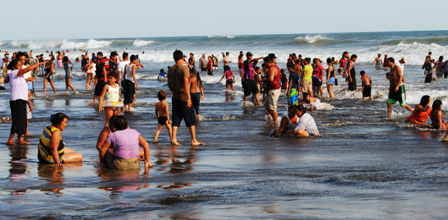 Más de 500 mil personas disfrutaron este fin de semana en los diferentes balnearios