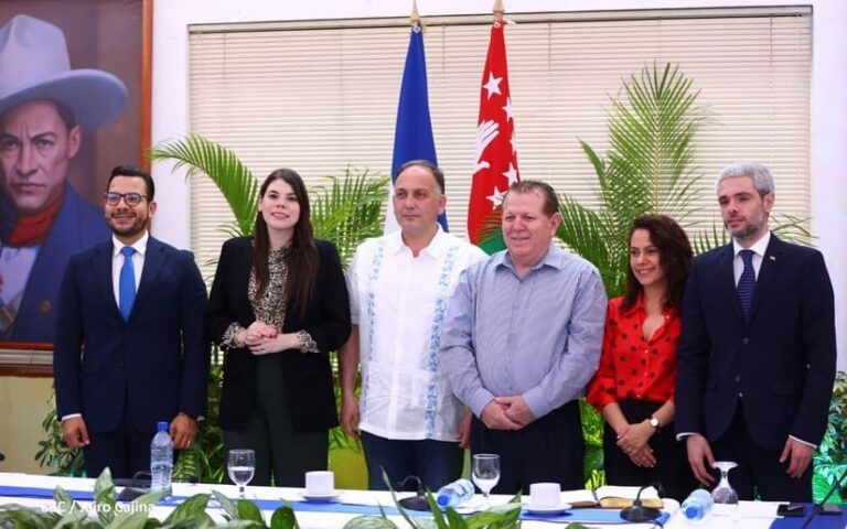 Ministro de Cultura de Abjasia sostiene reunión con funcionarios de Gobierno de Nicaragua