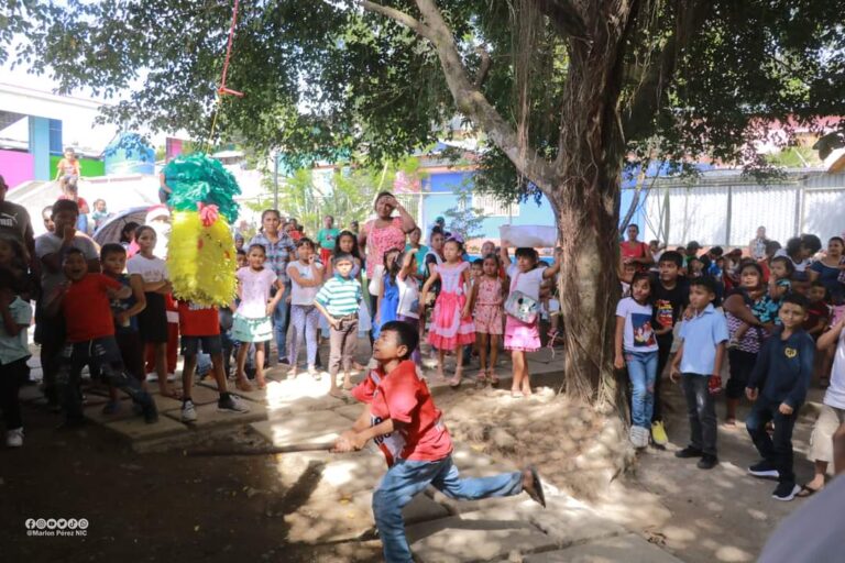 Realizan fiesta infantil en Siuna