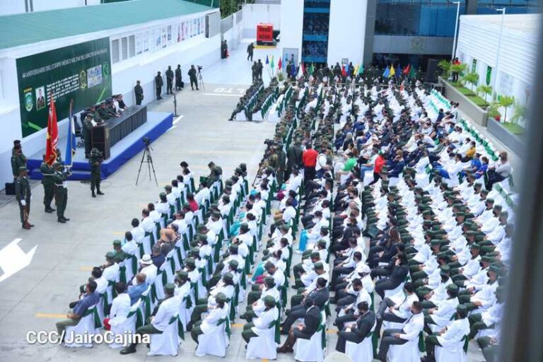 Cuerpo Médico Militar celebra el 44 aniversario de su fundación
