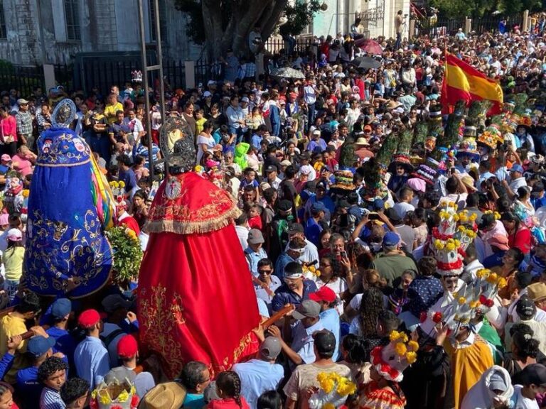 Realizan tope de Santos en honor a San Sebastián en Diriamba, Carazo