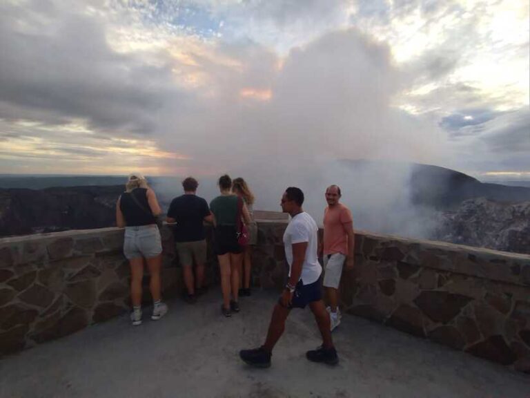 Volcán Masaya muy visitado por nacionales y extranjeros