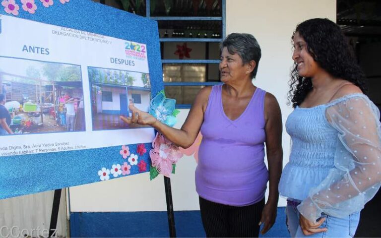Entregan en Managua vivienda solidaria a familia afectada por el huracán Julia